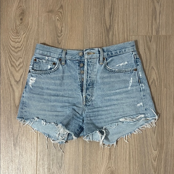 Agolde Denim Shorts - Picture 1 of 3
